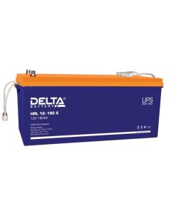 Аккумуляторная батарея Delta HRL 12 180 X 12V 180Ah Delta battery