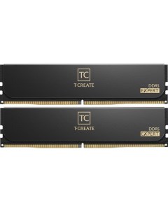 Комплект памяти DDR5 DIMM 64Gb 2x32Gb 6000MHz CL34 1 3 В T Create Expert CTCED564G6000HC34BDC01 Reta Team group