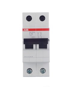 Автоматический выключатель S202 2P 16А тип C 6 кА 400 В на DIN рейку 2CDS252001R0164 Abb