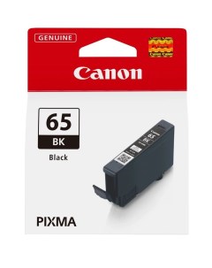 Картридж для струйного принтера CLI 65 BK 4215C001 4215C001 черный оригинальный Canon