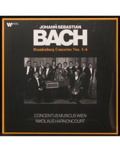 Nikolaus Harnoncourt Bach Brandenburg Concertos Nos 1 6 2LP Plastinka.com