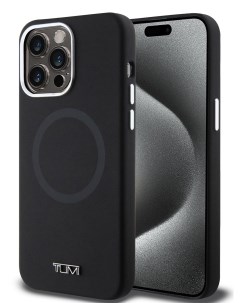 Чехол для iPhone 15 Pro Max с MagSafe logo Hard Black Tumi