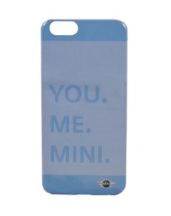 Чехол для iPhone 6 6S Hard Transparent Light Blue Mini