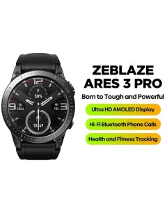 Смарт часы Ares 3 Pro черный 734235141664 Zeblaze