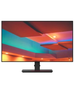 27 Монитор ThinkVision 27h 20 черный 60Hz 2560x1440 IPS Lenovo