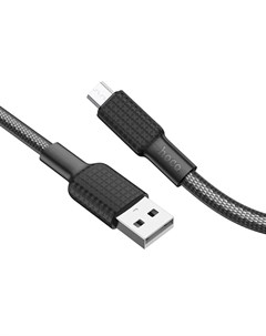 Кабель X69 USB micro USB 1 м белый Hoco