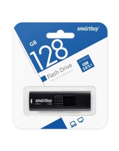 Флешка Smart Buy Fashion 128GB USB 3 0 Flash Drive черный Smartbuy