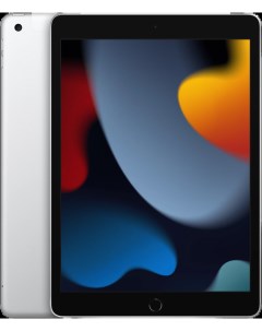 Планшет iPad 2021 10 2 Wi Fi Cellular 64GB Silver Apple