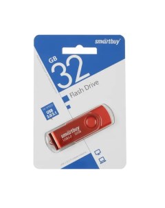 Флешка Smart Buy Twist 32GB USB 3 0 Flash Drive красный Smartbuy