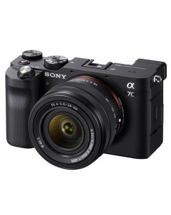 Беззеркальный фотоаппарат Alpha a7C Kit 28 60 черный Sony