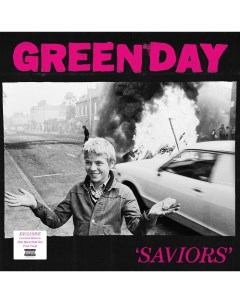 Green Day Saviors Limited Pink Black Marbled LP Мистерия звука