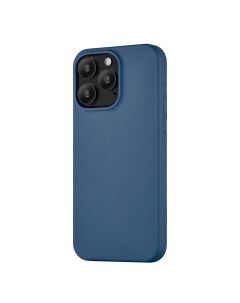 Чехол для iPhone 15 Pro Max Capital Case MagSafe совместимый натуральная кожа Ubear