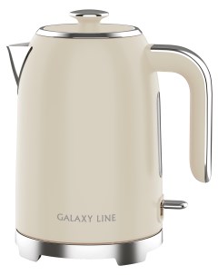 Чайник электрический LINE GL 0348 1 7 л бежевый Galaxy