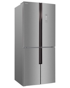 Холодильник FY418 3DFXC серебристый серый Hansa
