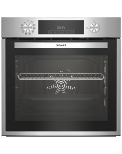 Встраиваемый электрический духовой шкаф FE8 824 H IX черный серый Hotpoint ariston