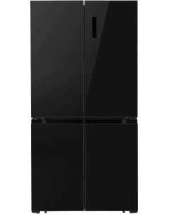 Холодильник LCD505BlGID черный Lex