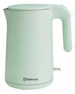 Чайник электрический SA 2169 1 5 л зеленый Sakura