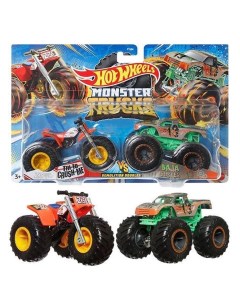 Набор машинок FYJ64 HLT66 Монстр трак Взаимное уничтожение 2 шт Hot wheels