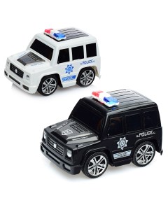 Машина Полиция 12027 5 черная белая в ассортименте в пакете Кнр