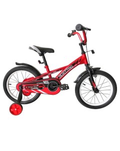 Детский велосипед Quattro 14 2020 красный Tech team