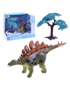 Динозавр JS11 8 Стегозавр в коробке Oubaoloon