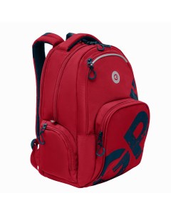 Классический рюкзак для школьников и студентов RU 433 1 3 бордовый Grizzly