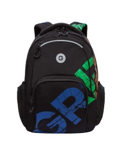 Классический рюкзак для школьников и студентов RU 433 1 4 цветной Grizzly