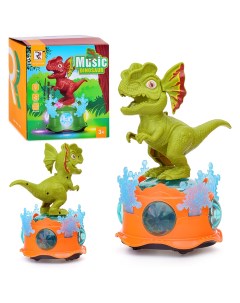Интерактивная игрушка ZR174 8 Динозаврик Гоша в коробке Oubaoloon