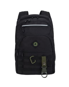 Рюкзак для школьников и студентов RU 431 3 2 черный хаки Grizzly