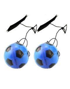 Йо Йо 2 мячика мягких Футбольный мяч синий Cosy
