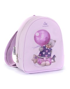 Рюкзак детский мишутка с шариком розовый Ya plus ya