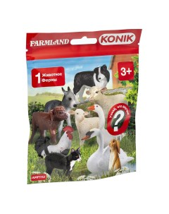Пакетик сюрприз Животные фермы 1 фигурка Konik