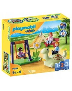 Конструктор 1 2 3 71157 Детская площадка 10 дет Playmobil