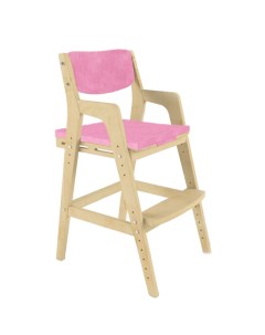 Детский растущий стул ВУДИ Без покрытия с чехлом Барби Робин wood