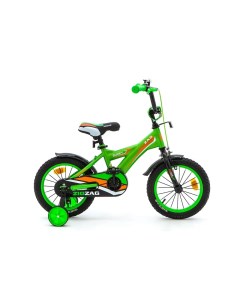 Велосипед детский SNOKY двухколесный 14 зеленый ZG 1435 Zigzag