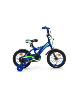 Велосипед детский SNOKY двухколесный 14 синий ZG 1437 Zigzag