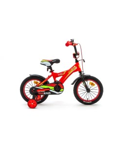 Велосипед детский двухколесный 14 SNOKY красный ZG 1436 Zigzag