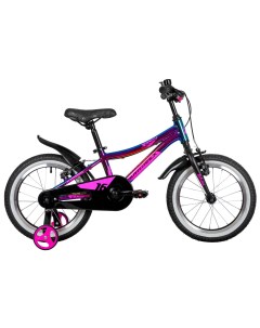 Велосипед детский Katrina 16 V Brake 2022 цвет Фиолетовый Novatrack