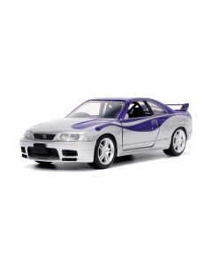 Модель Машинки Форсаж 1 32 FF 1995 Nissan Skyline GT R BCNR33 Jada toys