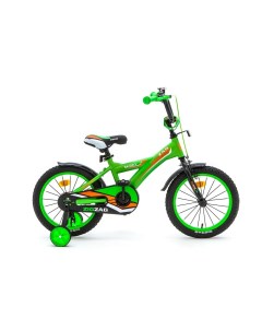 Велосипед детский SNOKY двухколесный 16 зеленый ZG 1645 Zigzag