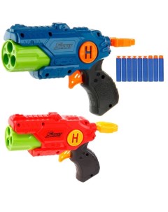 Бластер игрушечный стреляющий мягкими патронами в ассортименте 2390125 Nobrand