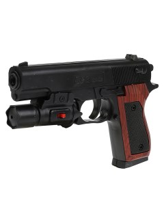 Пневматический игрушечный пистолет с лазерным прицелом с пульками 100000276 Shantou gepai