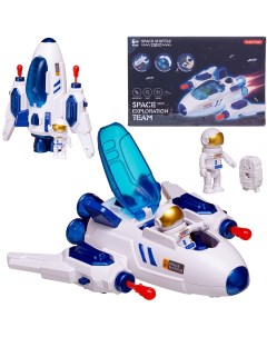 Игровой набор Junfa Покорители космоса Полет космического шаттла свет звук WK 26811 Junfa toys