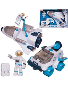 Игровой набор Junfa Покорители космоса Космический шаттл вездеход космонавт WA 27011 Junfa toys