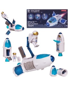 Игровой набор Junfa Покорители космоса Полет космического корабля свет звук WK 26809 Junfa toys
