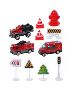 Игровой набор Пожарная бригада 3шт в ассортименте F023 Наша игрушка