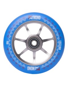 Колесо для самоката Spocked Wheel 110х24mm 86A 1шт grey core blue pu Mono