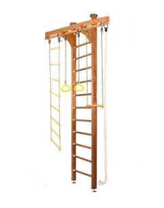 Шведская стенка Wooden Ladder Ceiling 2 Ореховый Высота 3 м Kampfer