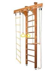 Шведская стенка Wooden Ladder Ceiling 2 Ореховый Стандарт Kampfer