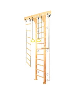 Шведская стенка Wooden Ladder Ceiling 1 Натуральный Высота 3 м Kampfer